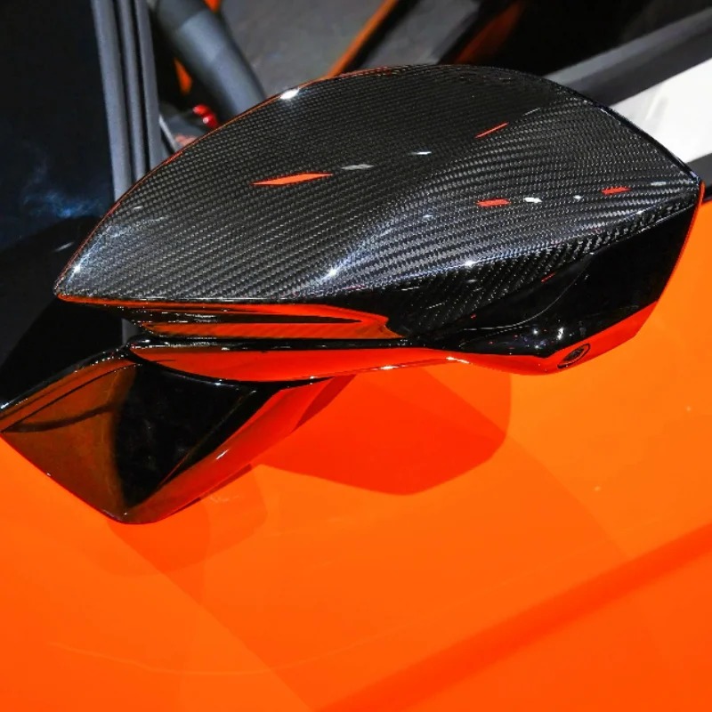 for Revuelto OEM Style Automotive Parts, Dry Carbon Fiber Rearview Mirrors, and Automotive Accessories